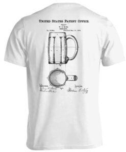Beer Mug Patent Shirt