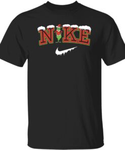 Grinch Nke Christmas Snow Shirt