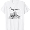 Singapore Skyline Singapore Traveling Girls Trip Singapore T-Shirt