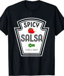 Spicy Salsa Group Condiment Team Halloween Costume T-Shirt