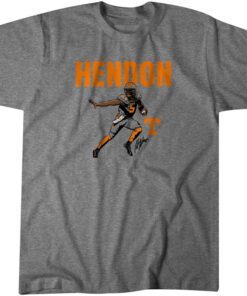 Tennessee Football: Hendon Hooker Signature Pose T-Shirt