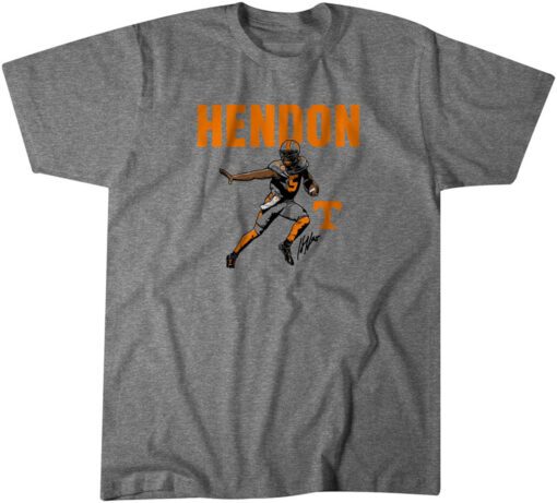 Tennessee Football: Hendon Hooker Signature Pose T-Shirt