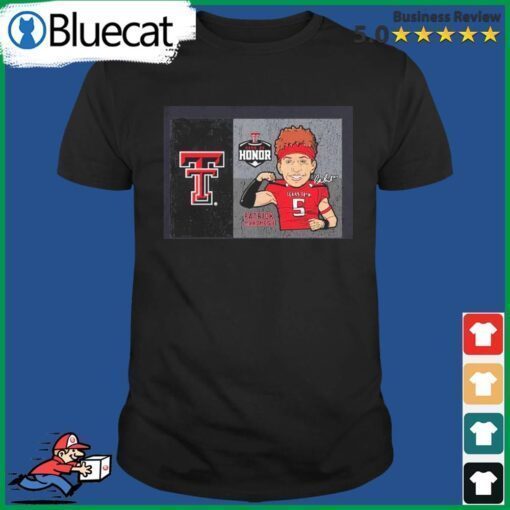 Texas Tech Mahomes Flex Flag Ring Of Honor Shirt