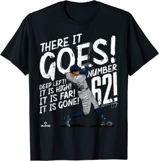 There It Goes Aaron Judge New York MLBPA T-Shirt