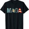 Trump 2024 Voted MAGA American Flag Re Election Vote T-Shirt