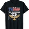 Trump 2024 flag take America back - Trump 2024 T-Shirt