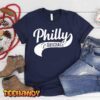 Vintage Philadelphia Baseball Skyline Retro Philly Cityscap T-Shirt