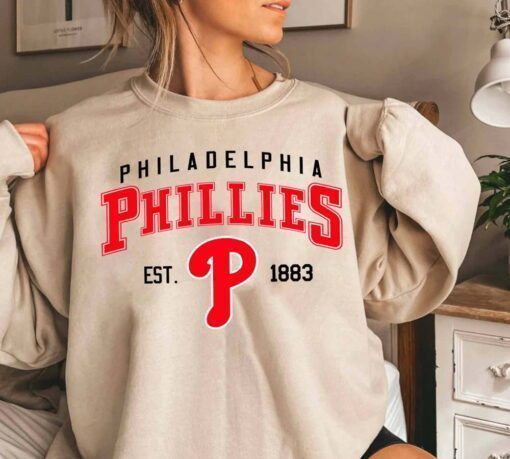 Vintage Phillies Baseball Style 90s Philadelphia Baseball Shirt