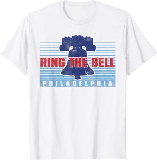 Vintage Philly Ring The Bell Philadelphia Baseball T-Shirt