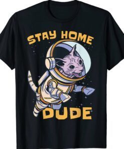 Funny Cat Astronaut Space Shirt