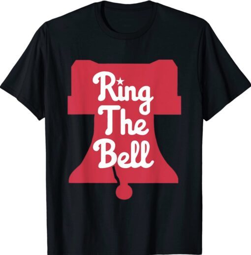 Vintage Philly Ring The Bell Philadelphia Baseball Christmas Shirt