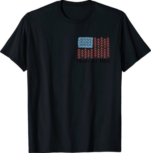 American Flag USA Nature Shirt