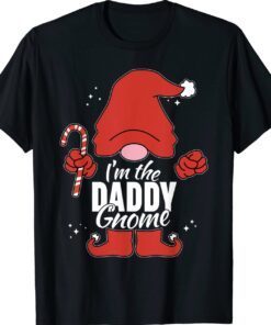 Daddy Gnome Matching Family Group Christmas Party Pictures Shirt