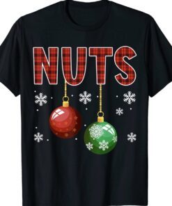 Chest Nuts Matching Chestnuts Funny Christmas Couples Nuts Shirt