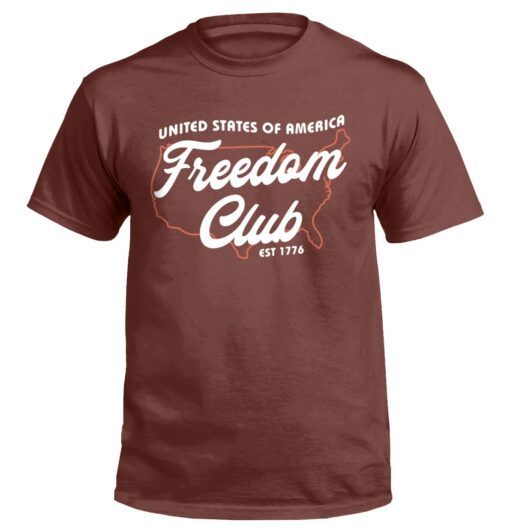 United States Of America Freedom Club Shirt