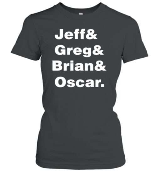 Jeff Greg Brian Oscar The Brohm Family Shirt