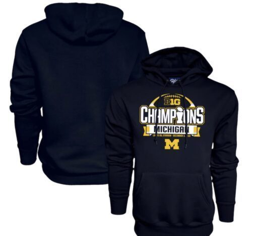 Michigan Wolverines 2022 Big Ten Football Conference Champions 2023 Hoodie