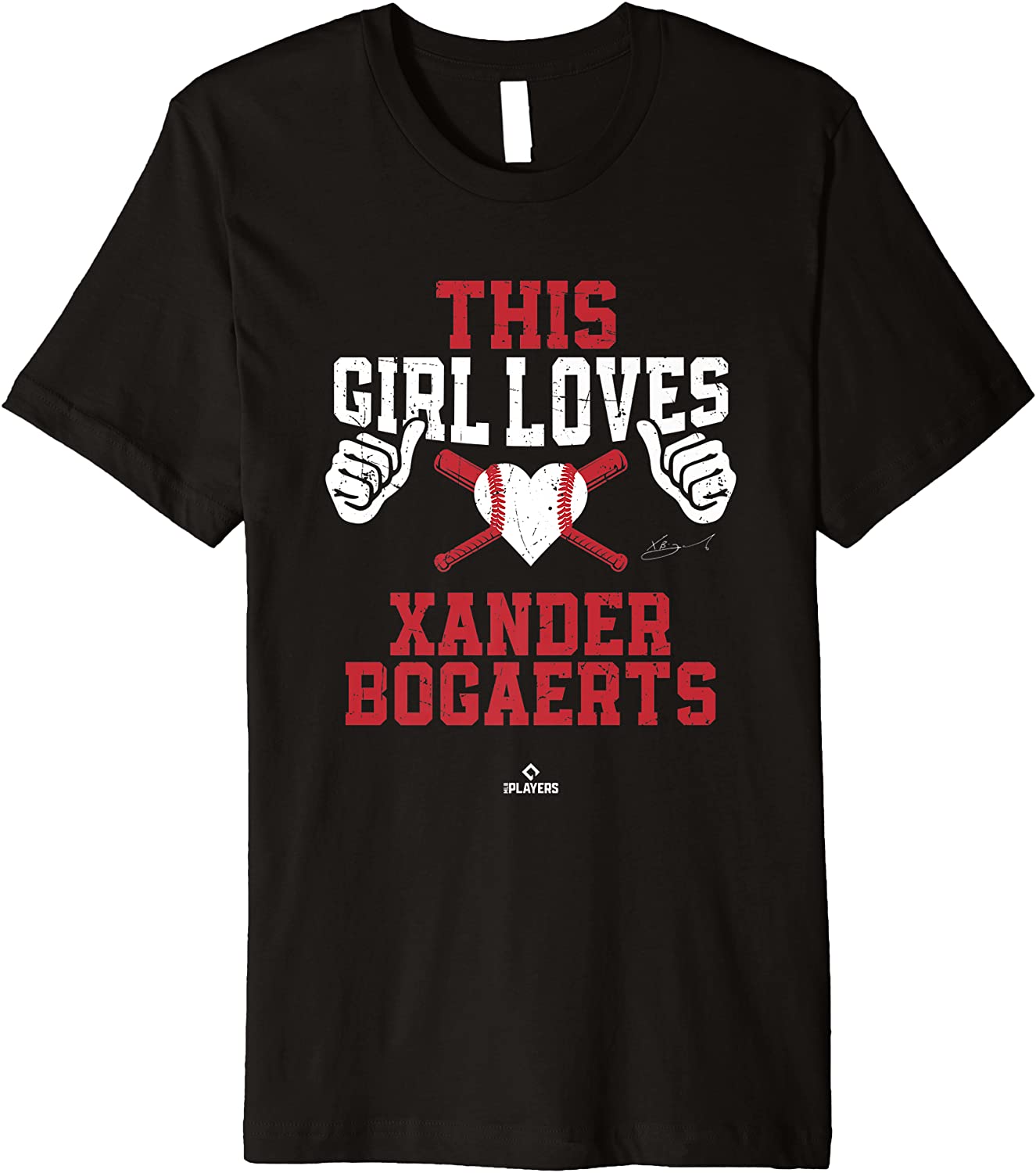 Xan Diego This Girl Loves Xander Bogaerts Shirt - ShirtsMango ️