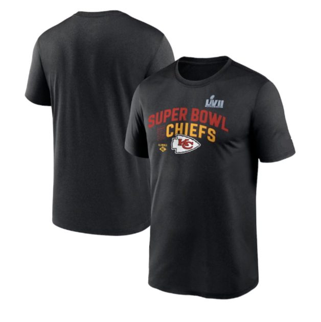 Kansas City Chiefs Super Bowl LVII Team Logo Lockup Shirt - ShirtsMango ...
