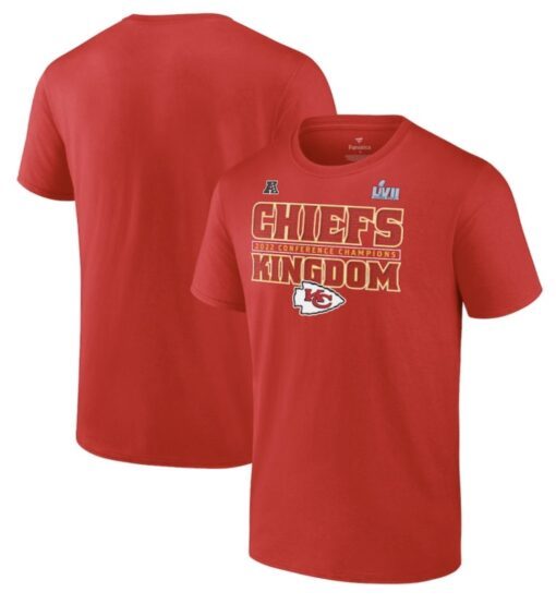 Kansas City Chiefs 2022 AFC Champions Team Slogan Shirt