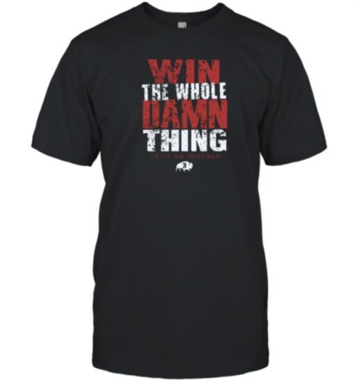 716 Win The Whole Damn Thing Let's Go Buffalo Bills Vintage Shirt