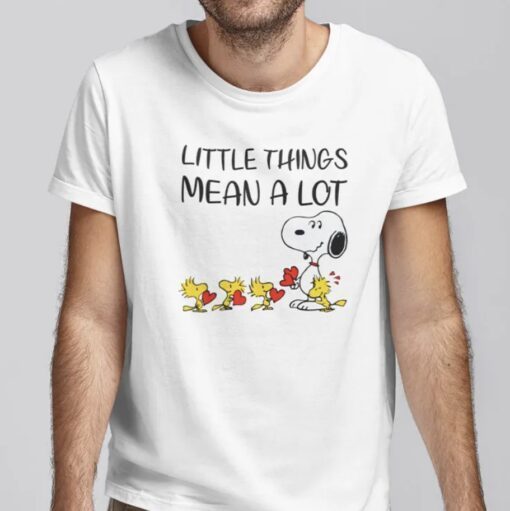 2023 Little Things Mean A Lot Snoopy T-Shirt