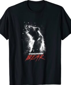 T-Shirt Cocaine Bear Movie Logo