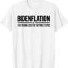 BIDENFLATION THE RISING COST OF VOTING STUPID T-Shirt