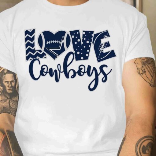 2023 Dallas Cowboys Love Cowboys T-Shirt