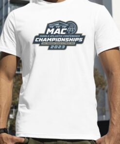 2023 Mac Indoor Track & Field Championships Logo T-Shirt