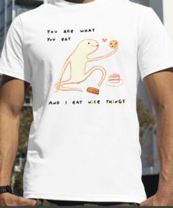 Eat Nice Things Honest Blob shirt
