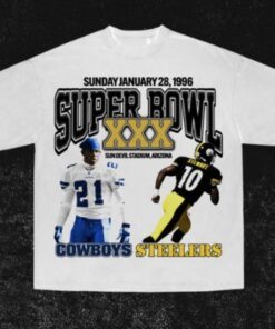 Super Bowl XXX Cowboys Steelers Shirt