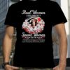2023 Real Women love Hockey smart Women love the Hurricanes signatures t-shirt