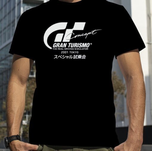 2001 Tokyo Logo Gran Turismo Tee Shirt