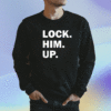 2023 Bold Lock Him Up Anti-Trump Dark Color Shirt
