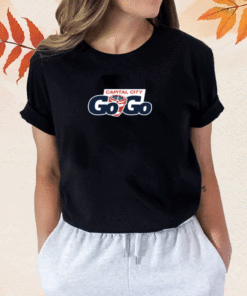 2023 Heathered Capital City Go-Go Logo Shirt