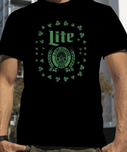 2023 Miller Lite St. Patrick's Day A Fine Pilsner Beer Distressed Shirt