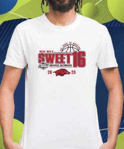 2023 Arkansas Razorbacks Sweet 16 March Madness Basketball Shirts