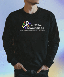 Autism Awareness puzzle piece acceptance understanding Shirt