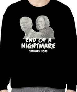 Biden End of a Nightmare January 2025 Shirt