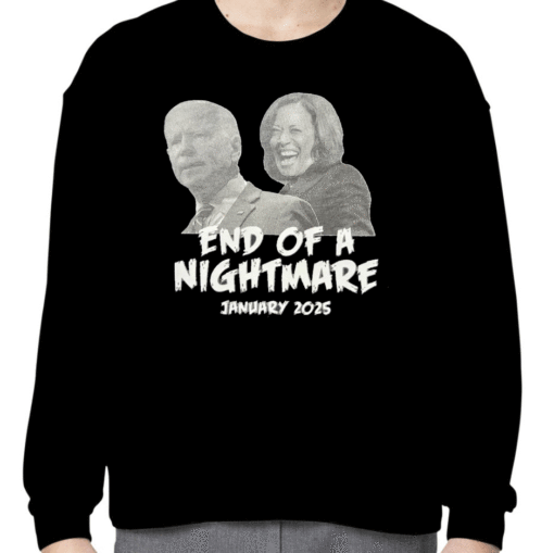 Biden End of a Nightmare January 2025 Shirt