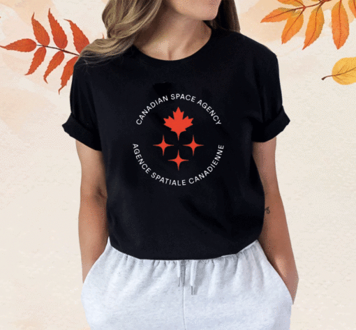 Canadian Space Agency Agence Spatiale Canadienne T-Shirt