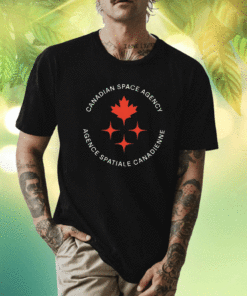 Canadian Space Agency Agence Spatiale Canadienne T-Shirt