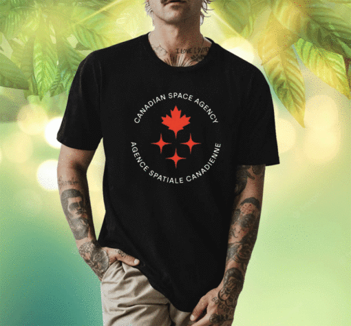 Canadian Space Agency Agence Spatiale Canadienne T-Shirt