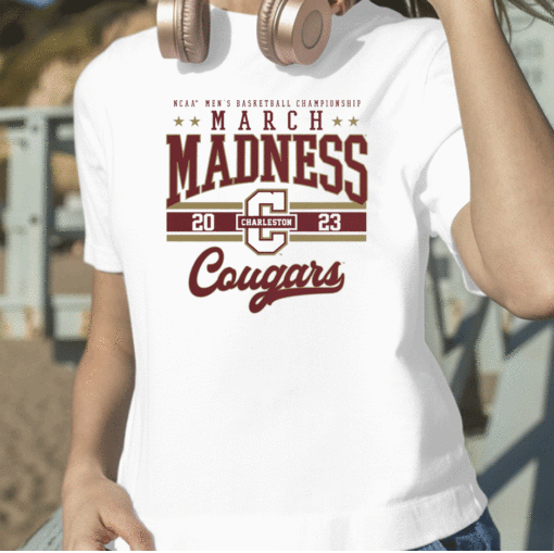 2023 Charleston Cougars Basketball Tournament March Madness Shirts