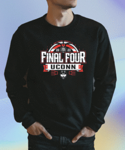 2023 Connecticut Huskies Final Four Basketball Bold Navy Shirt