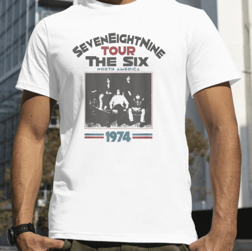 Vintage Daisy Jones & the Six SevenEightNine Tour 1974 Shirts