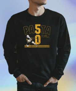 David Pastrnak 50 Boston Shirt