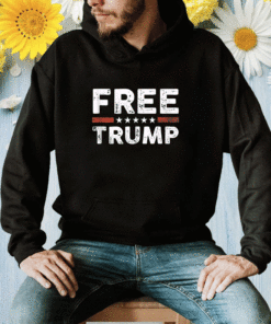 Free Trump Support Pro Trump American Flag Shirt