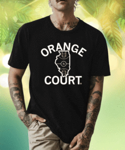 2023 Illinois Orange Court T-Shirt